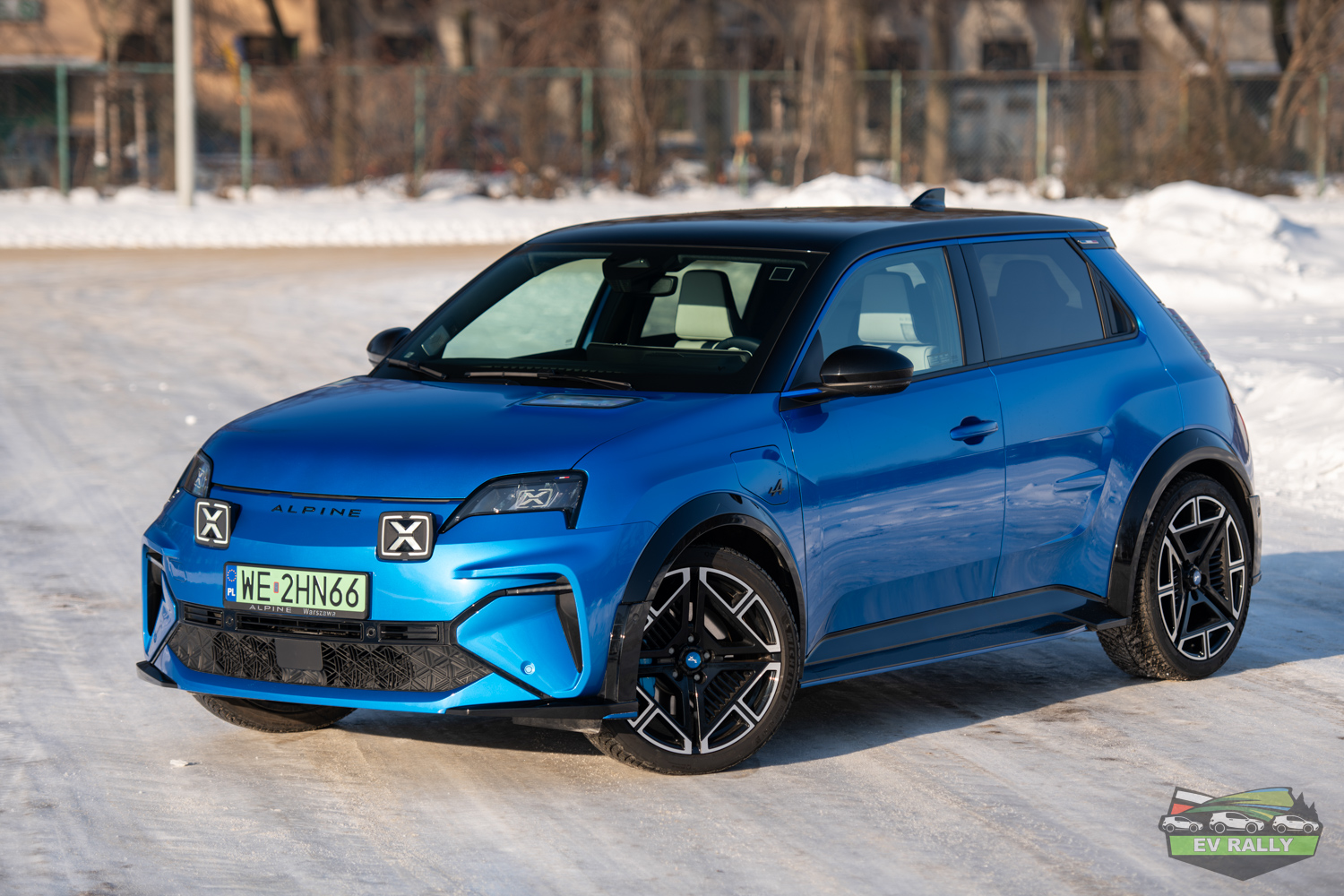 Alpine A290 — zdjęcie auta w teście EV Rally