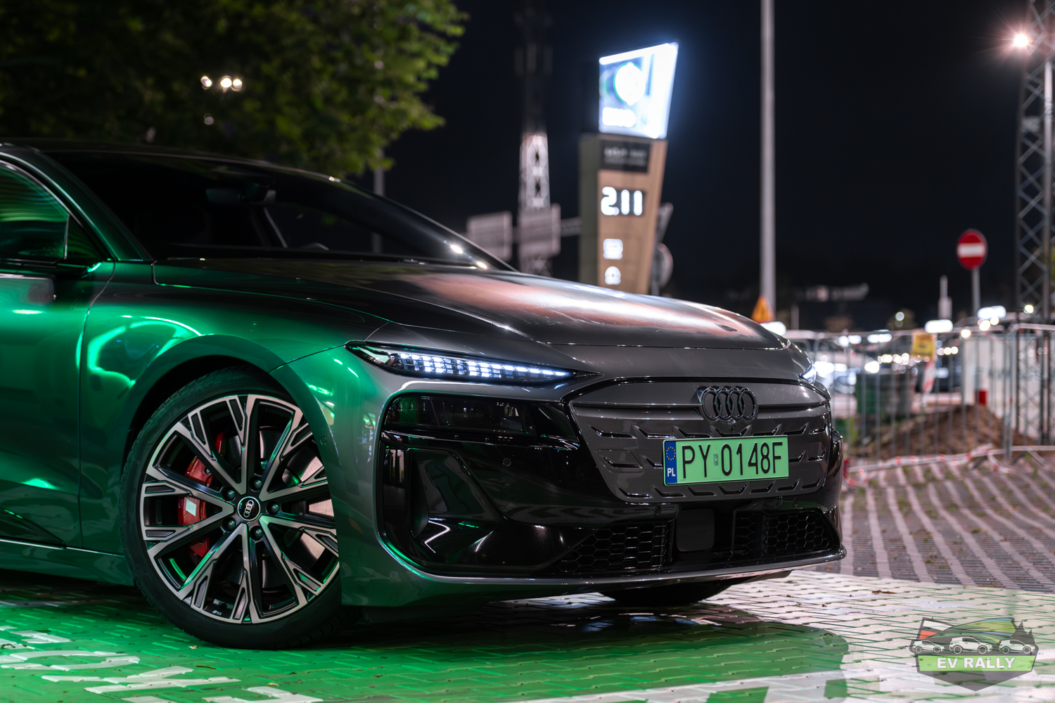 Audi S6 Avant e-tron — zdjęcie auta w teście EV Rally