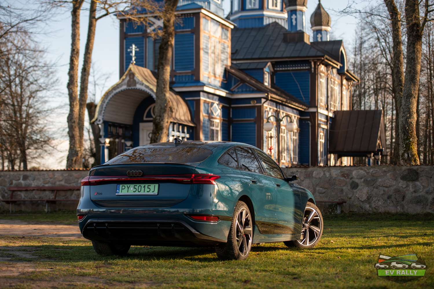 Audi S6 Sportback e-tron — zdjęcie auta w teście EV Rally