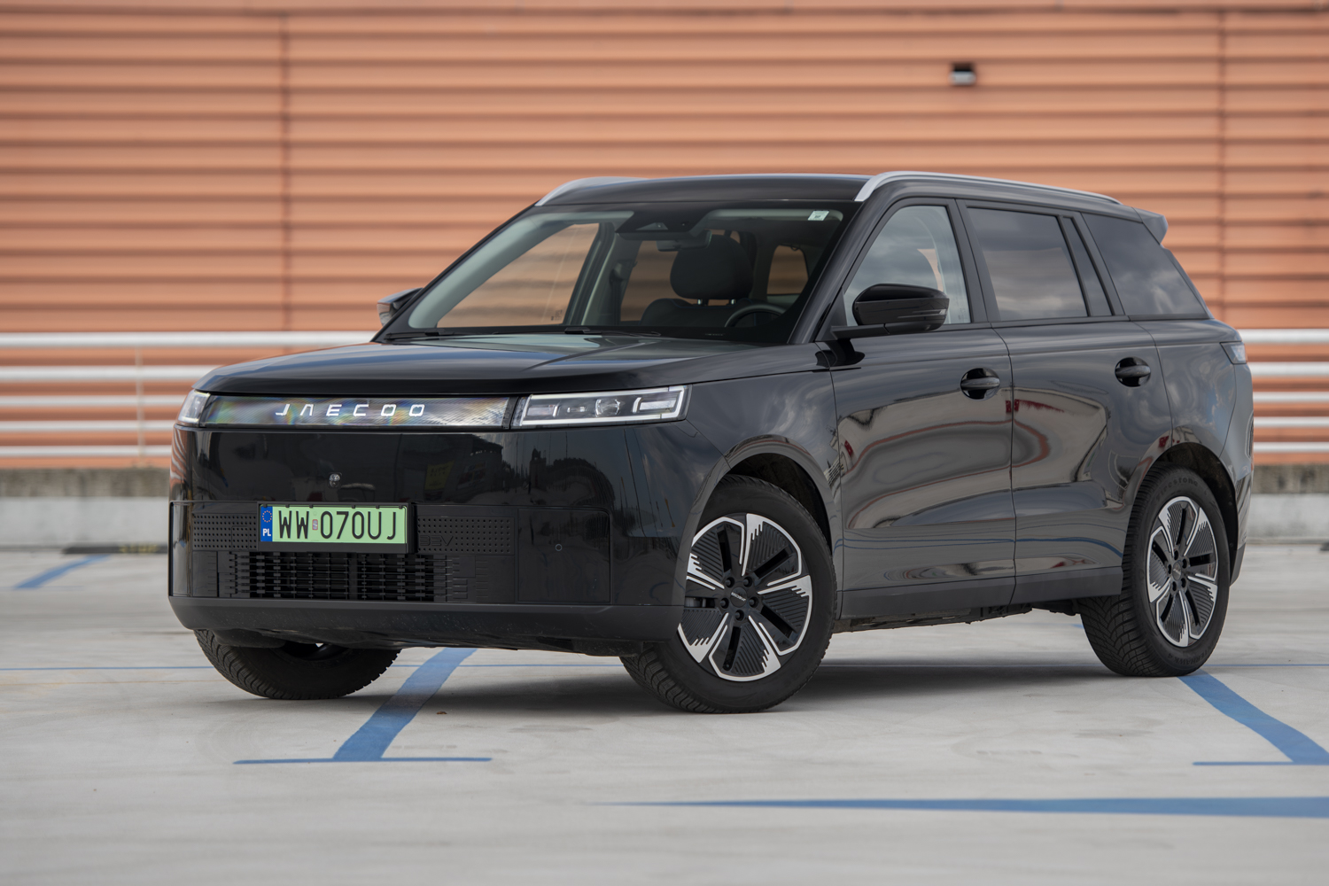 Jaecoo E5 — zdjęcie auta w teście EV Rally