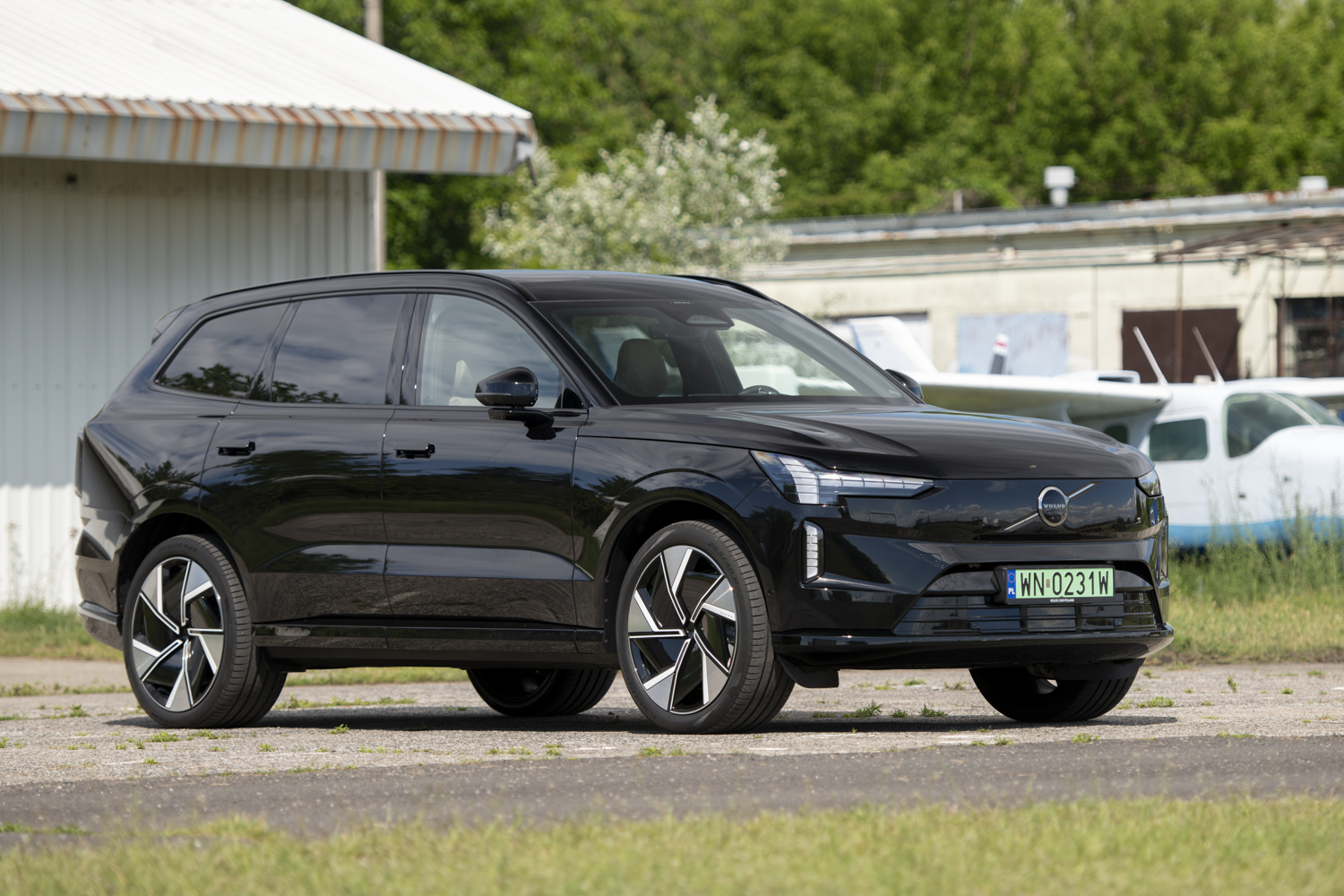 Volvo EX90 — zdjęcie auta w teście EV Rally