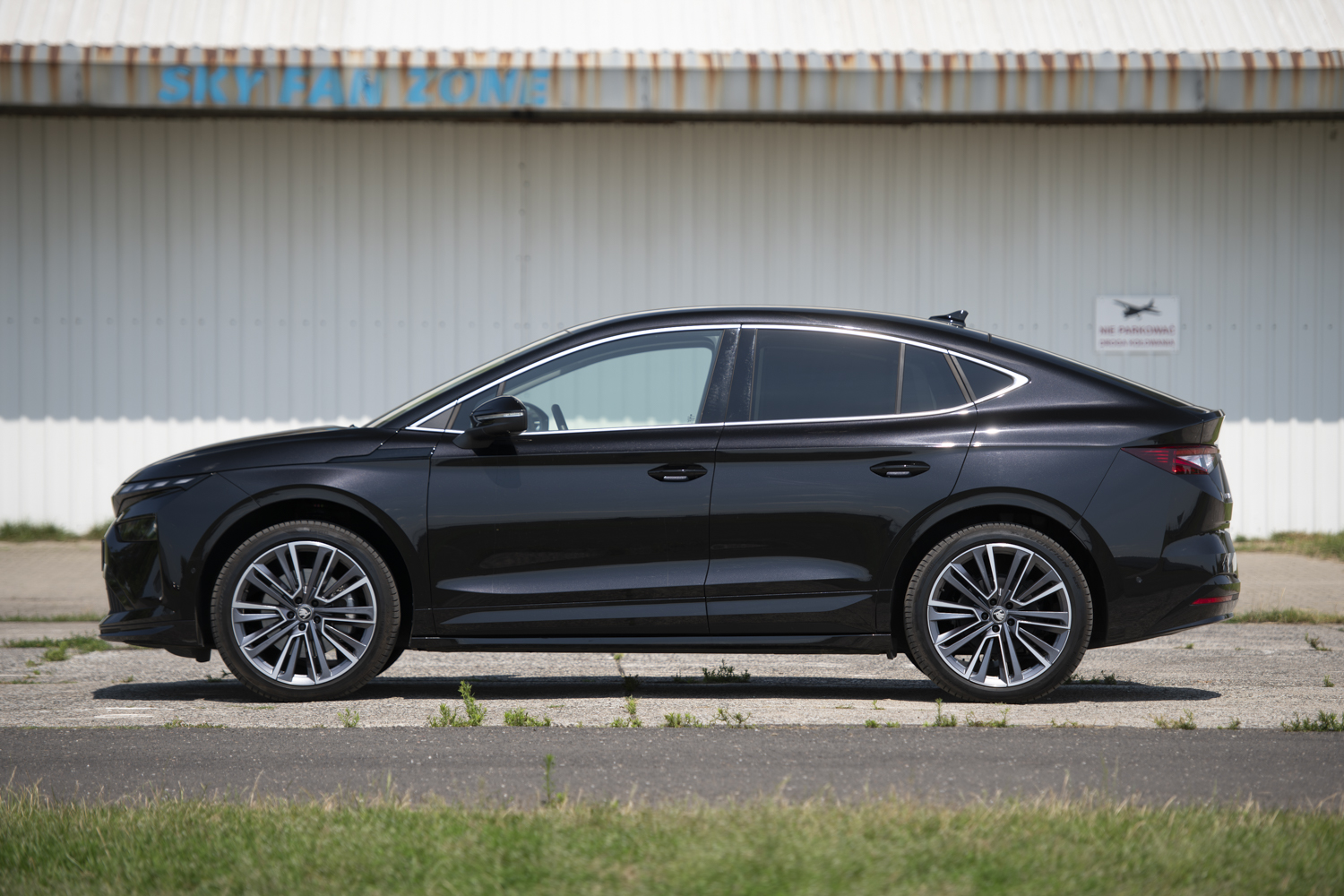 Škoda Enyaq FL Coupé — zdjęcie auta w teście EV Rally
