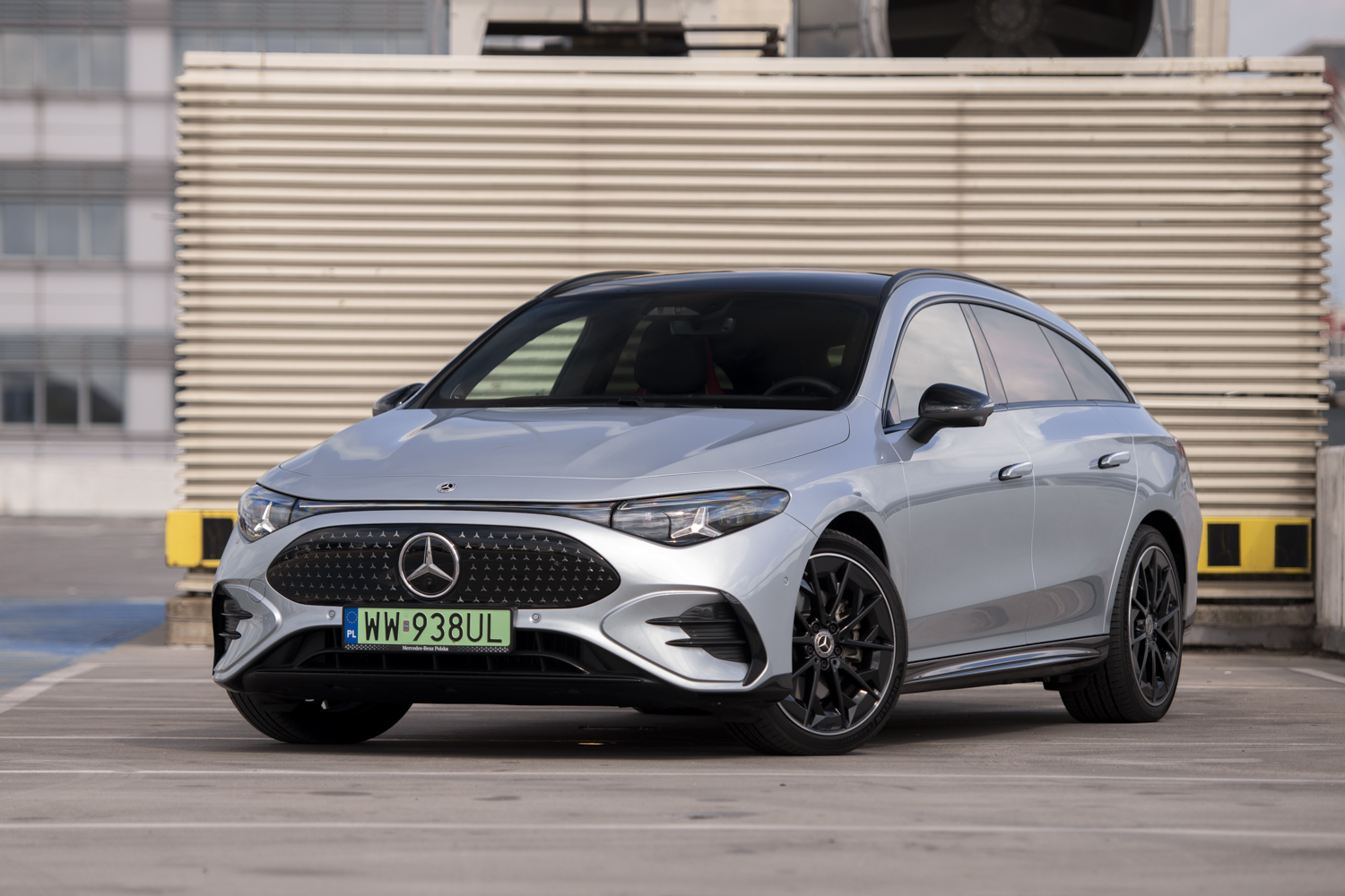 Mercedes CLA EQ Shooting Brake — zdjęcie auta w teście EV Rally