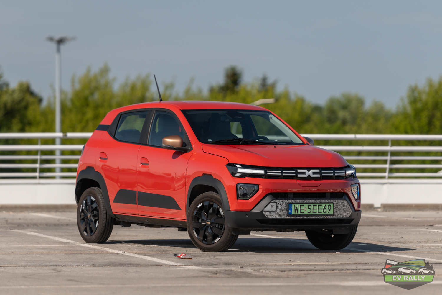 Dacia Spring I FL — zdjęcie auta w teście EV Rally