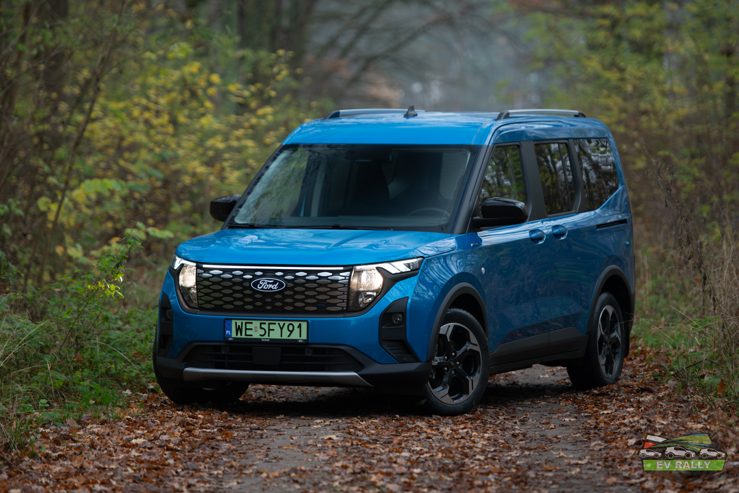 Ford E-Tourneo Courier — zdjęcie auta w teście EV Rally