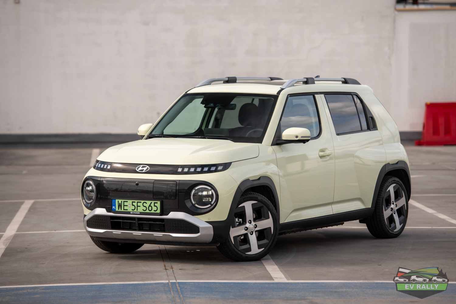 Hyundai Inster — zdjęcie auta w teście EV Rally