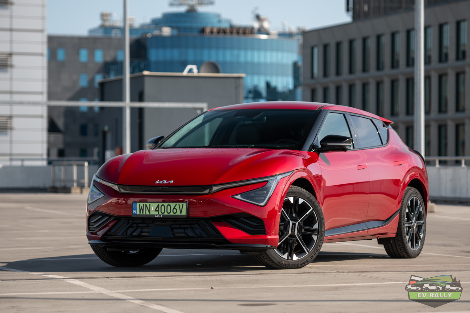 Kia EV6 FL — zdjęcie auta w teście EV Rally