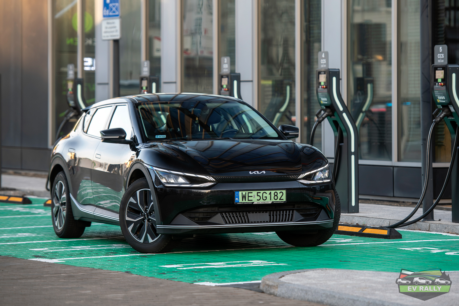 Kia EV6 — zdjęcie auta w teście EV Rally