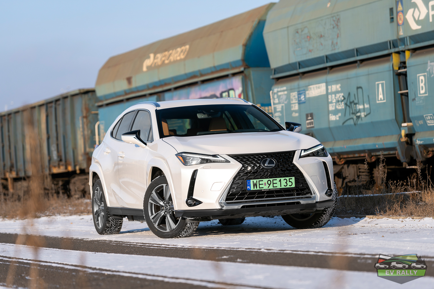 Lexus UX 300e — zdjęcie auta w teście EV Rally