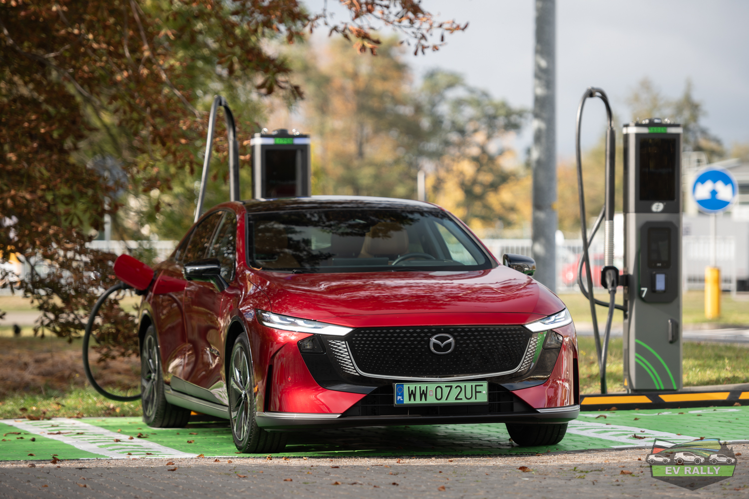 Mazda 6e — zdjęcie auta w teście EV Rally