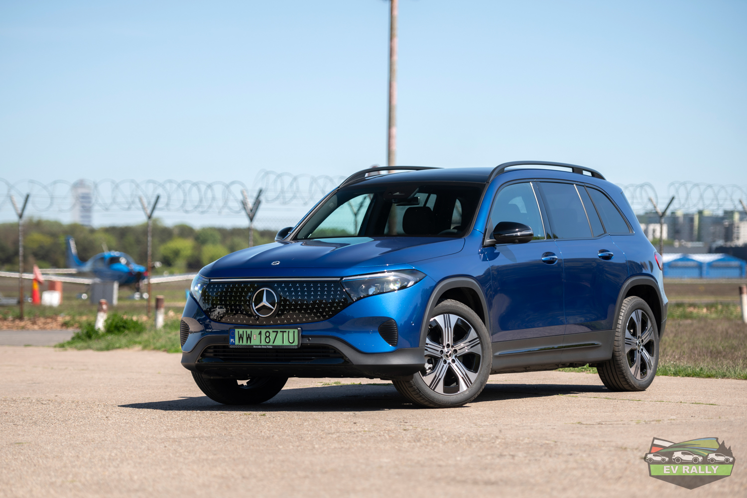 Mercedes EQB — zdjęcie auta w teście EV Rally