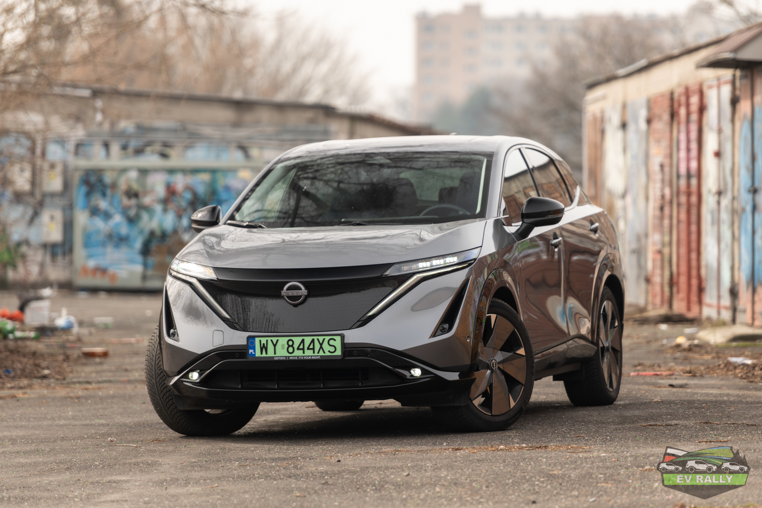 Nissan Ariya — zdjęcie auta w teście EV Rally