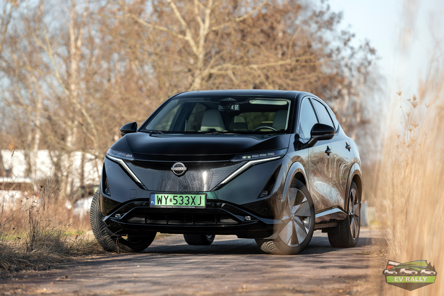 Nissan Ariya — zdjęcie auta w teście EV Rally