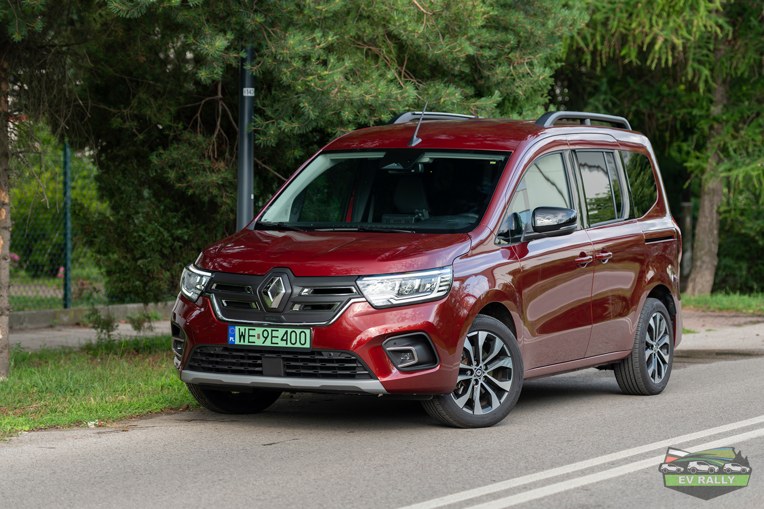 Renault Kangoo E-Tech — zdjęcie auta w teście EV Rally