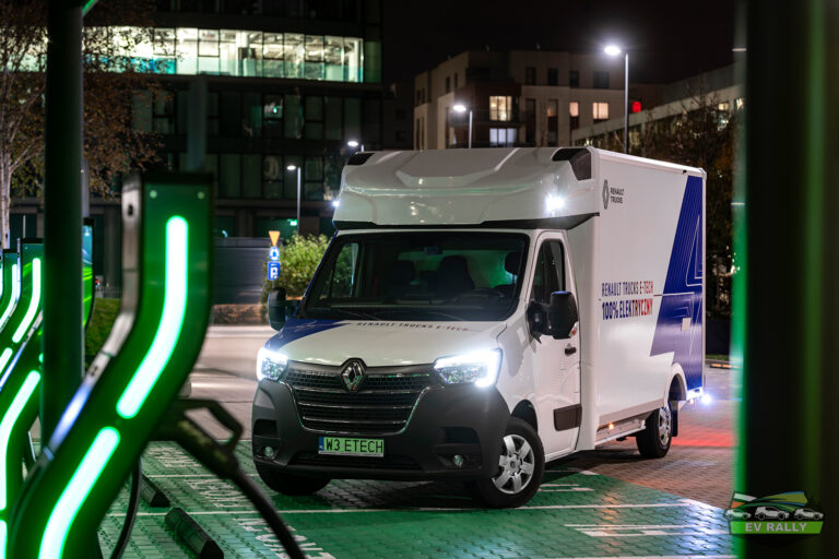Renault Trucks Master — zdjęcie auta w teście EV Rally