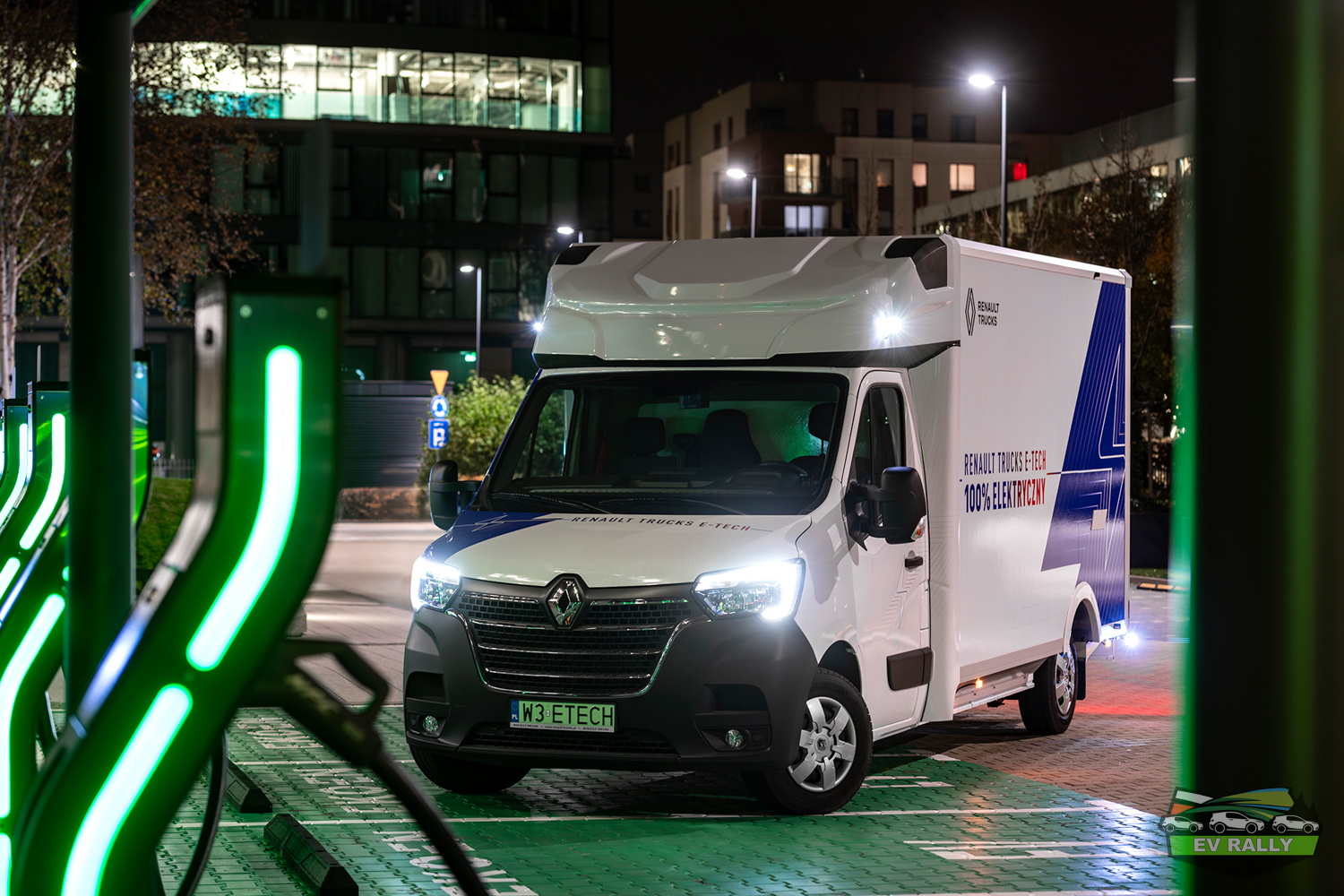 Renault Trucks Master — zdjęcie auta w teście EV Rally
