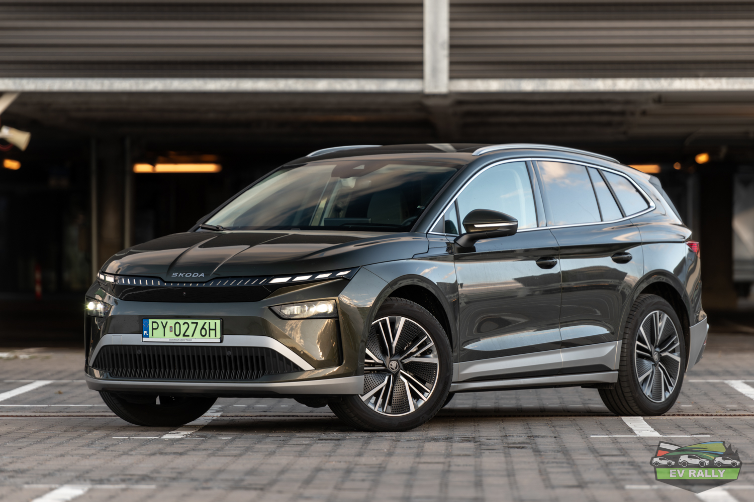 Škoda Enyaq FL — zdjęcie auta w teście EV Rally